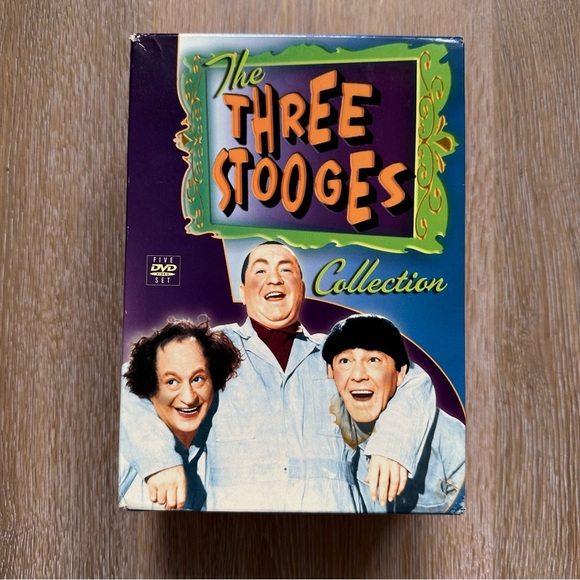 Three Stooges DVD Box Set Collection 5 Discs/Seasons - Picture 3 of 8